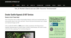 Desktop Screenshot of mindworkshypnosis.net